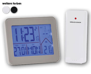 SEMPRE Funkwecker mit Temperaturstation
