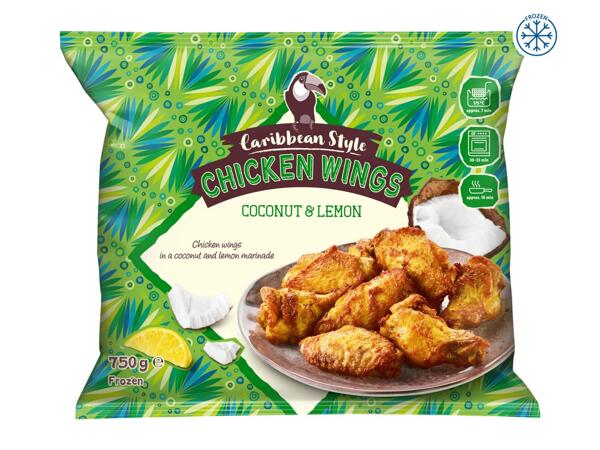 Caribbean Style Chicken Wings Assorted