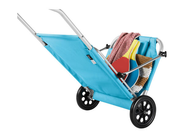 Crivit Portable Beach Sunlounger