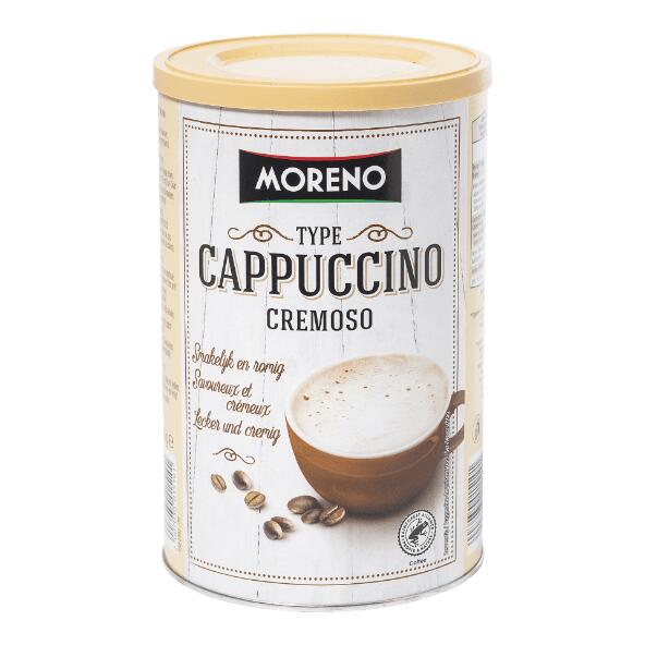 MORENO(R) 				Cappuccino oploskoffie