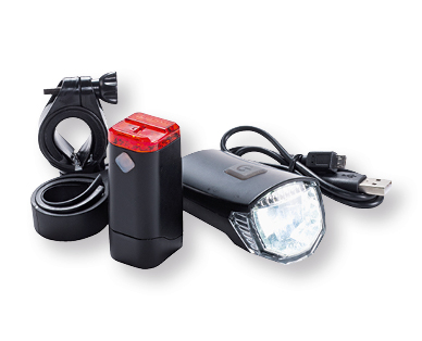 Set da illuminazione LED per ciclismo BIKEMATE(R)
