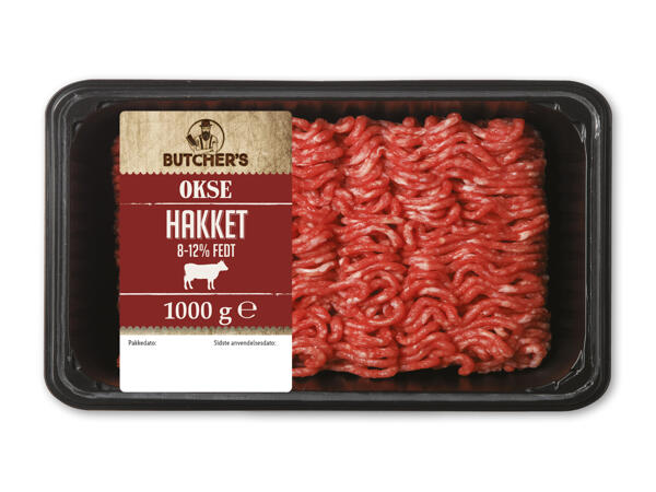 Hakket oksekød
