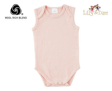 Merino Wool Blend Infant Singlet or Singletsuit