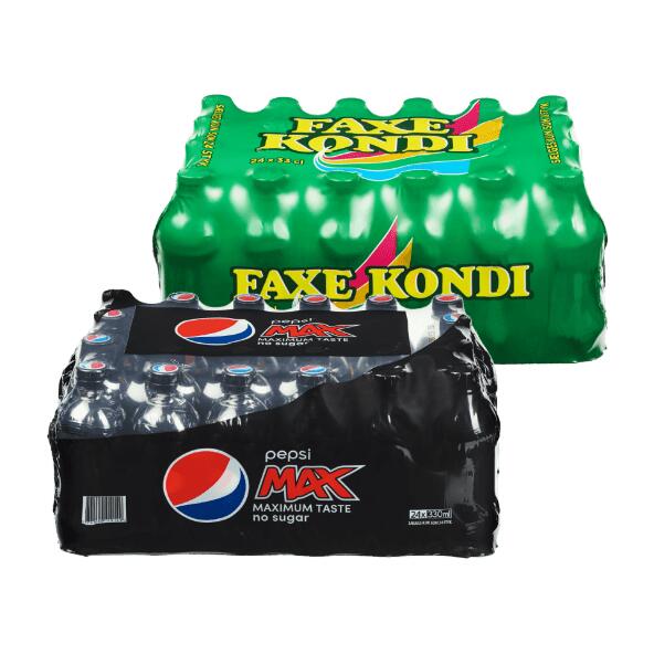 Pepsi Max eller Faxe Kondi