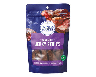 Kangaroo Jerky Dog Treats 165g