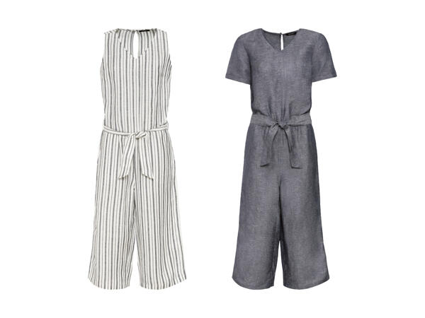 Leinen-Jumpsuit