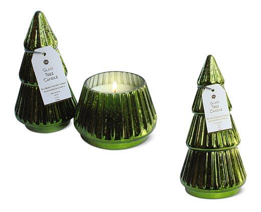 Huntington Home 
 Glass Tree Candle