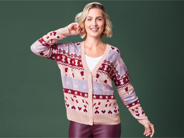 Ladies' Christmas Cardigan