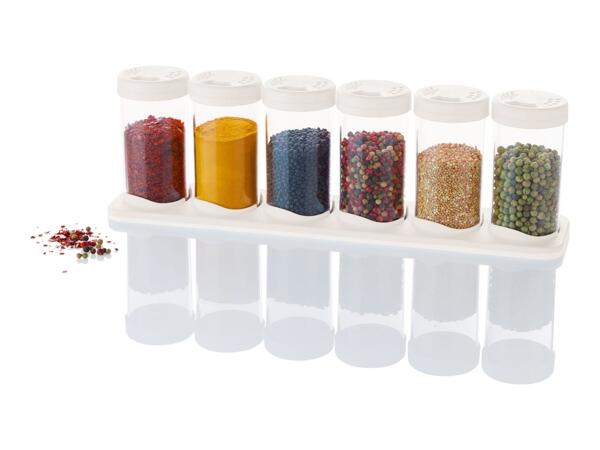 Livarno Home Spice Jar Set