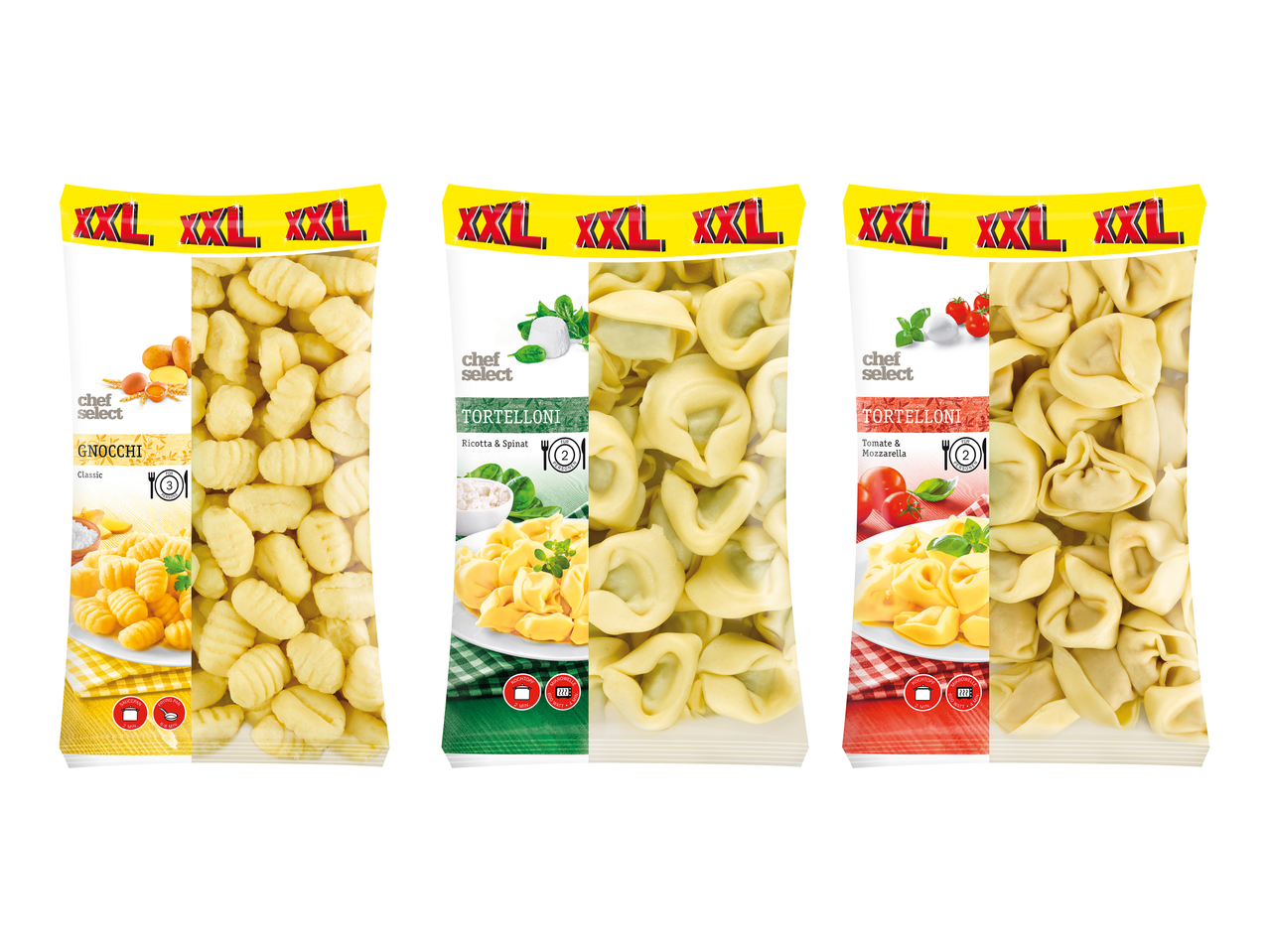 Tortelloni/ gnocchi XXL