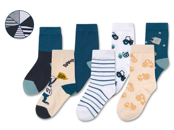 Boys' socks, 7 pairs