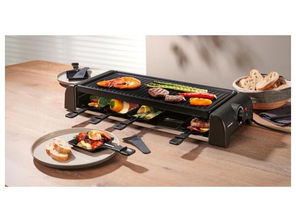 Raclette gril pro 10 osob SRGM 1500 B2