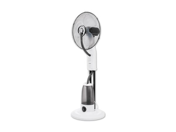 Standventilator mit Sprühnebelfunktion