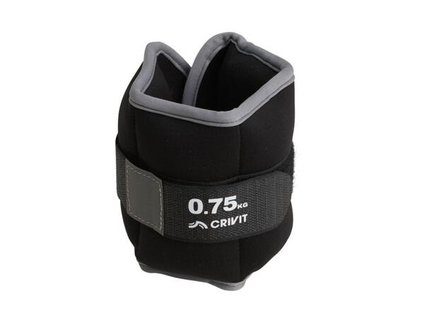 CRIVIT Ankle & Wrist Weights, 2x 0.75kg