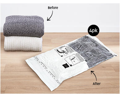 Vacuum Storage Bags or Hanging Vacuum Garment Bags