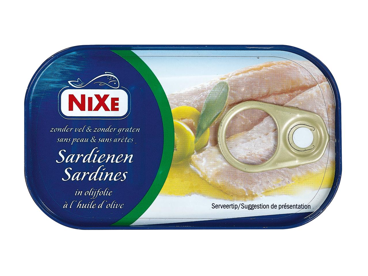 Sardienen in olijfolie