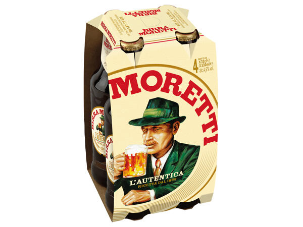 Birra Moretti 4er