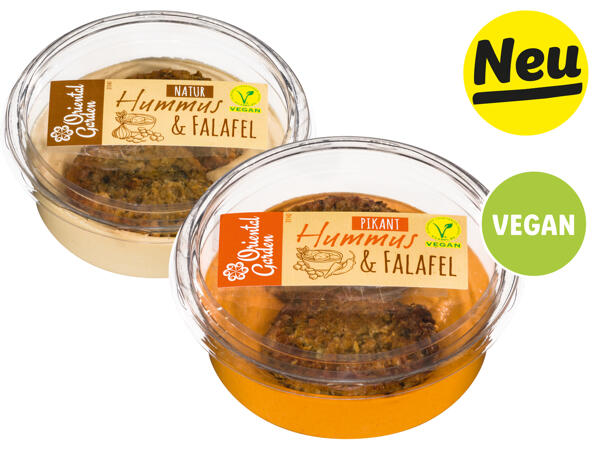 Oriental Garden Hummus mit Falafel