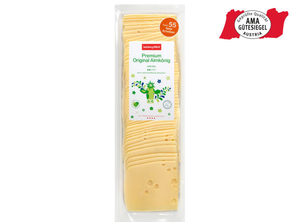 SalzburgMilch Almkönig in Scheiben