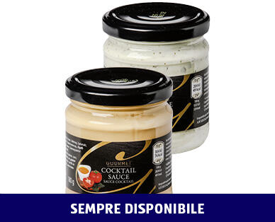 GOURMET 
 SALSA COCKTAIL/ TARTARE PER FONDUE