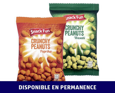 SNACK FUN 
 CACAHUÈTES ENROBÉES DE PÂTE