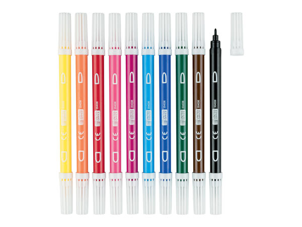 Double-Headed Marker Pens