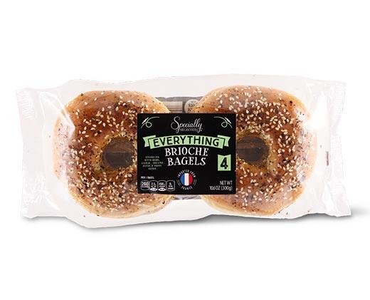 Specially Selected 
 Brioche Bagels Everything or Sesame