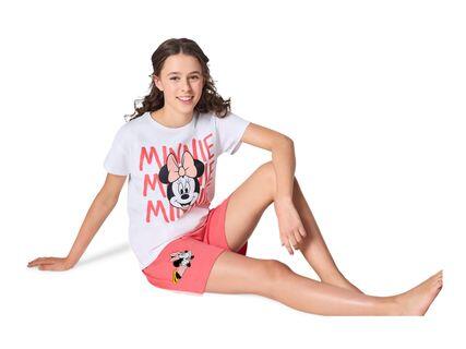 Older Kids' Short Pyjamas with Minnie Mouse Design