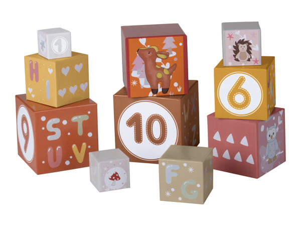 Playtive Stacking Tower - 10 Piece Set