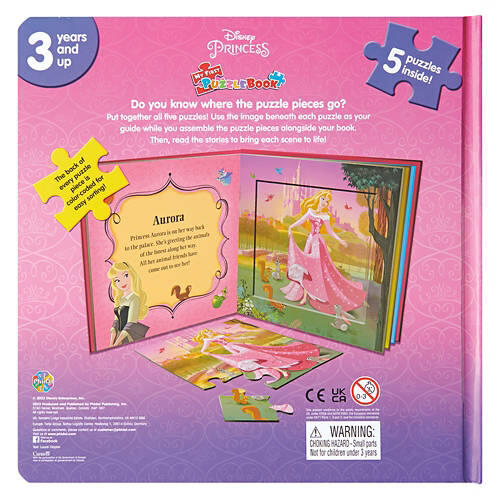Kids First Five Puzzle Book - Disney Princess