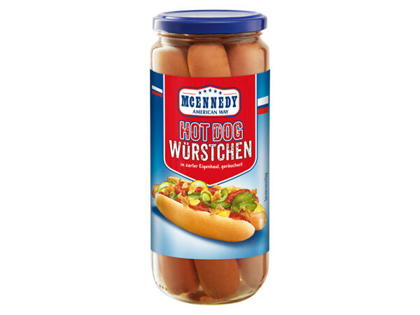 Hot Dog Würstchen