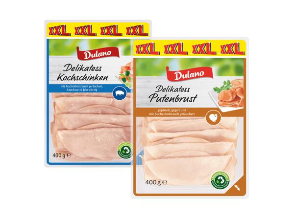 Kochschinken oder Putenbrust