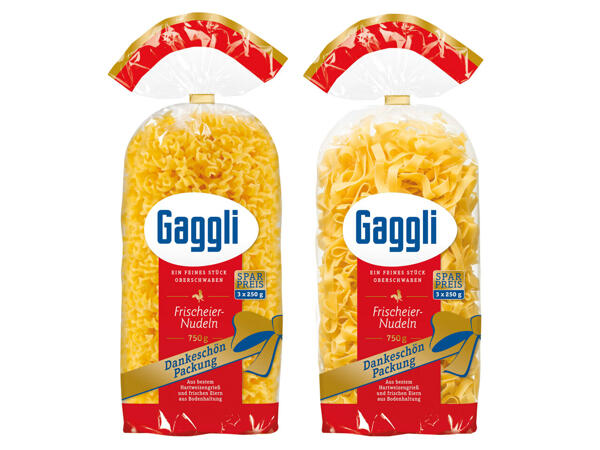 Gaggli Frischei-Nudeln