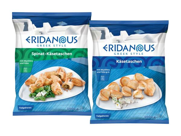 Spinat- oder Käsetaschen