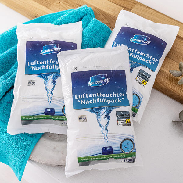 Luftentfeuchter "Nachfüllpackt" 3er