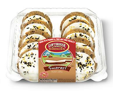 Lofthouse 
 S'mores Frosted Sugar Cookies