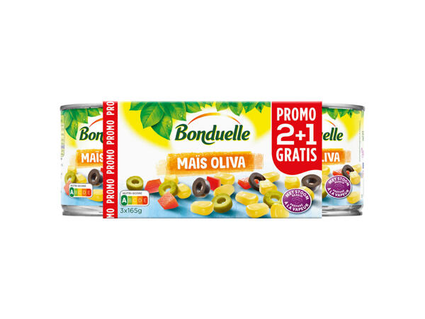 Maïs et olives