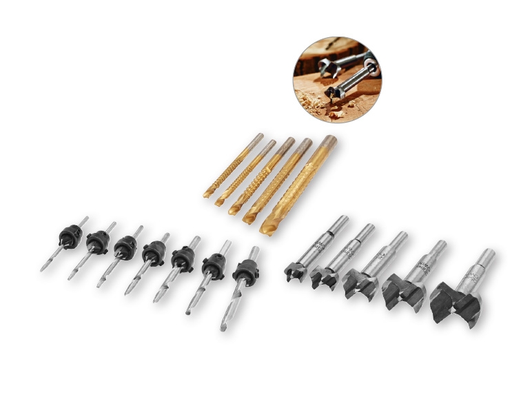 Powerfix Assorted Drill Bit Sets