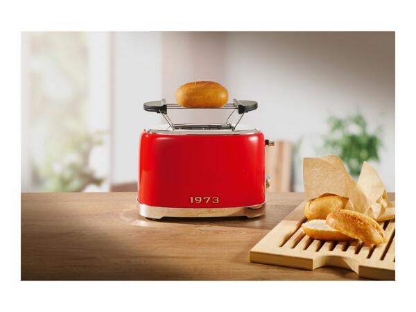 Silvercrest Red 2-Slice Toaster