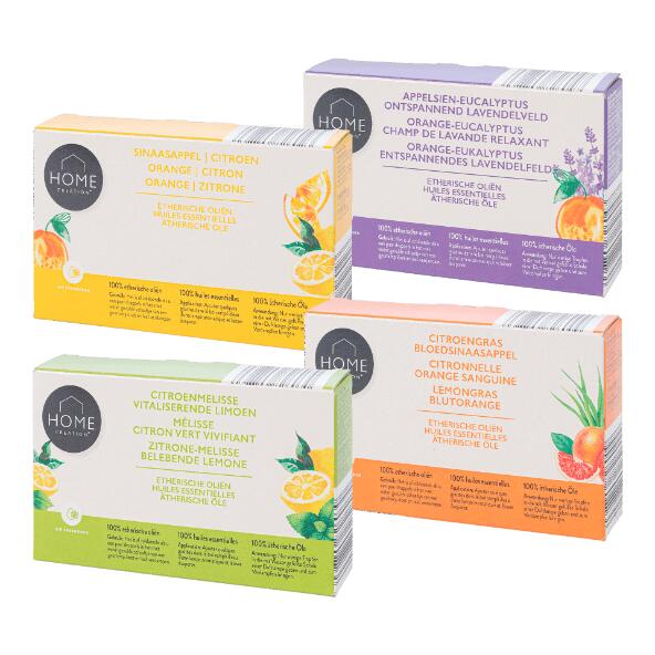 HOME CREATION(R) 				Huiles essentielles, 5 pcs