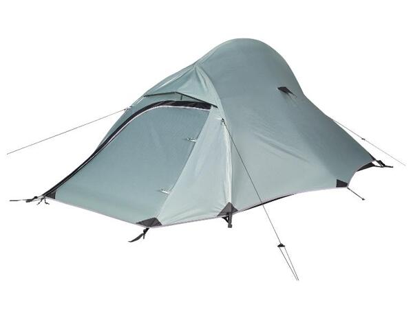 Trekingový stan pro 2 osoby aqua grey