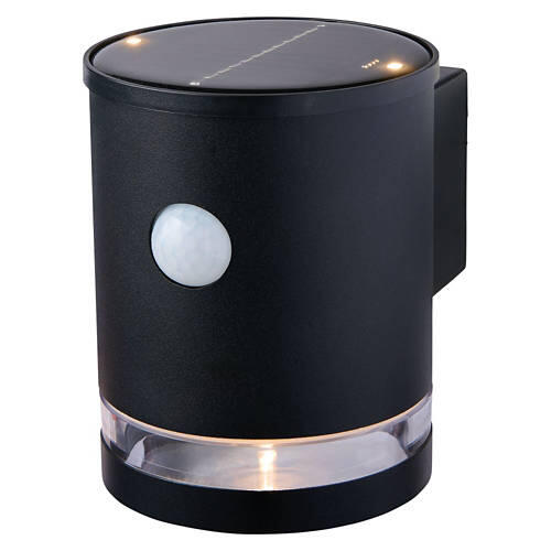 Round Solar Wall Spot, Black
