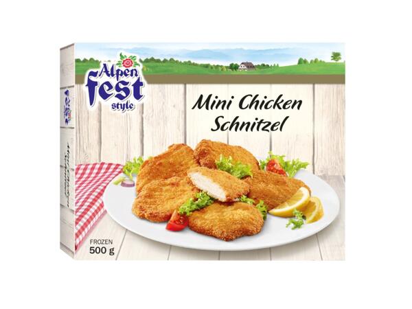 Mini Chicken Schnitzels