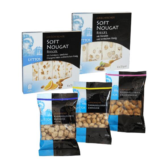 LYTTOS Soft nougat eller karamelliserede nøddder