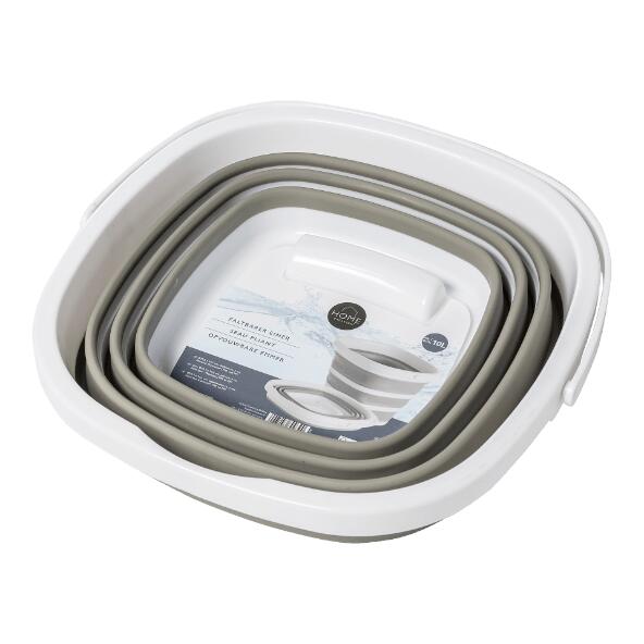 HOME CREATION(R) Seau ou bassine pliable