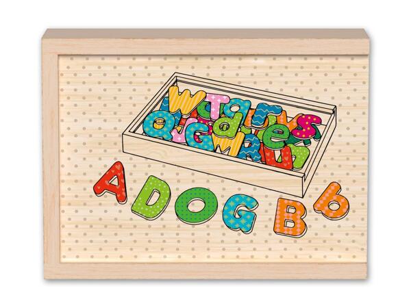 Montessori Holz-Magnet-Set