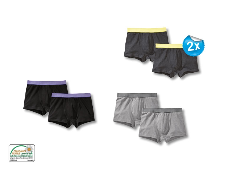 Boxers, lot de 2