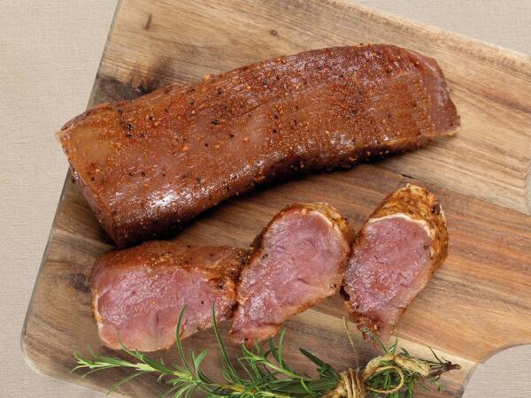 Schweinefilet gewürzt mit Trüffelgeschmack