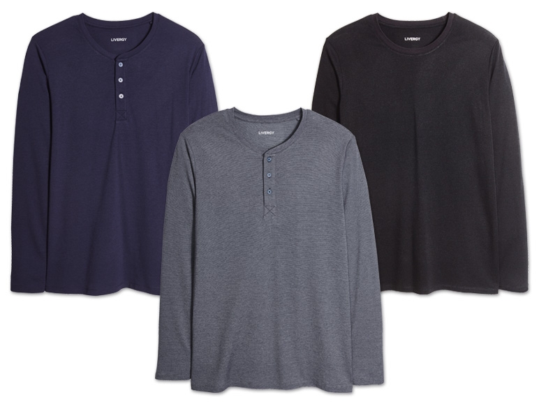 LIVERGY(R) Herren Langarmshirt