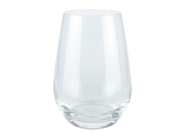 Ernesto 6 Champagne Flutes, Wine Glasses or Tumblers